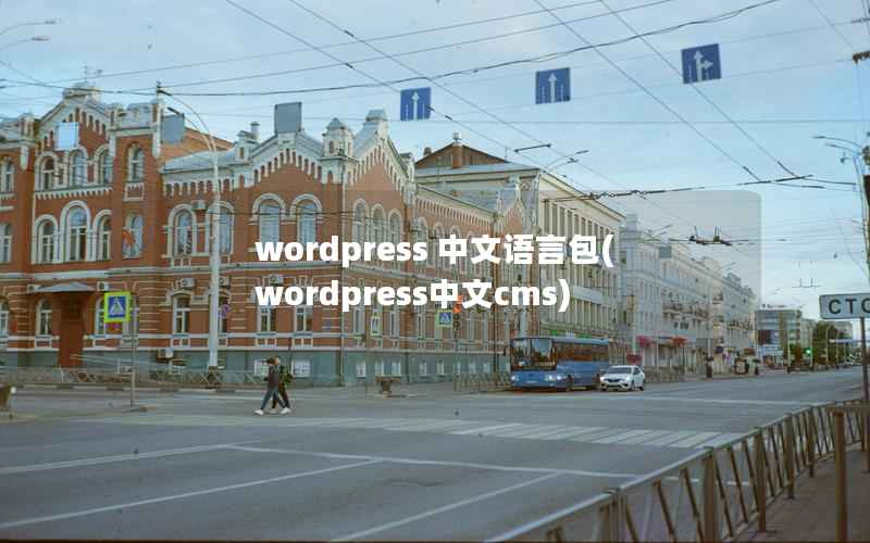 wordpress 中文语言包(wordpress中文cms)