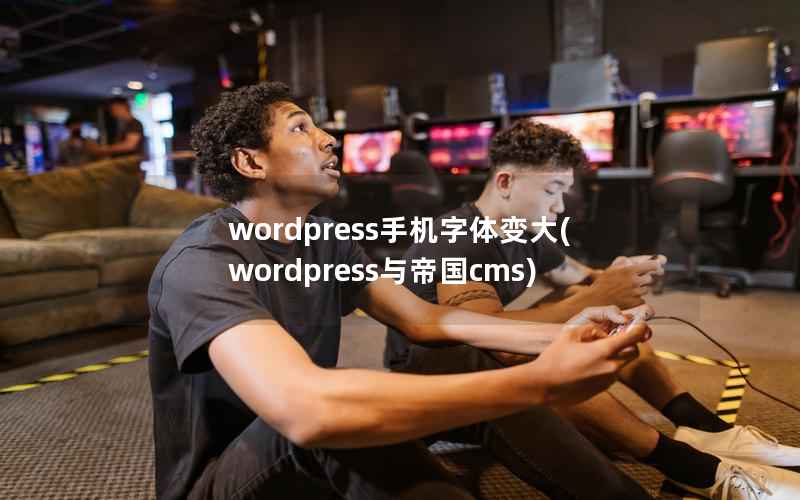 wordpress手机字体变大(wordpress与帝国cms)
