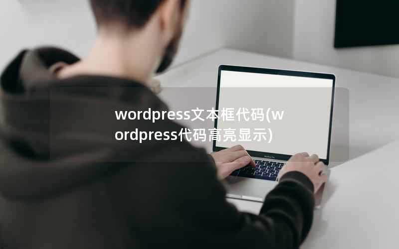 wordpress文本框代码(wordpress代码高亮显示)