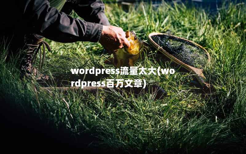 wordpress流量太大(wordpress百万文章)