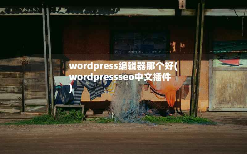 wordpress编辑器那个好(wordpressseo中文插件)