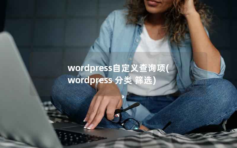 wordpress自定义查询项(wordpress 分类 筛选)
