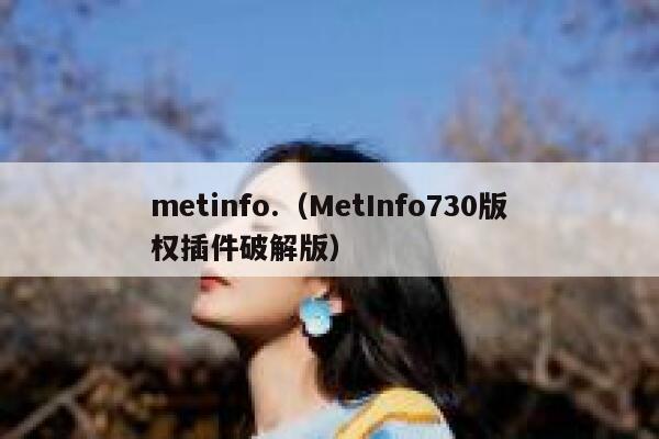 metinfo.（MetInfo730版权插件破解版）
