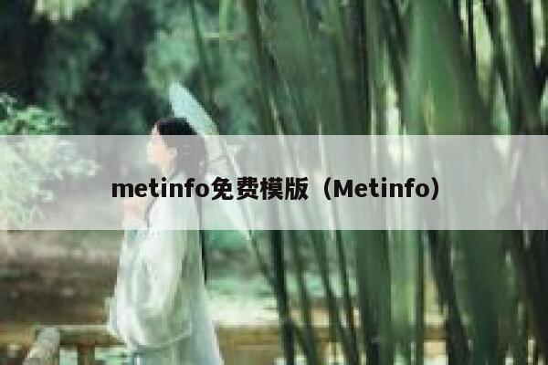 metinfo免费模版（Metinfo）