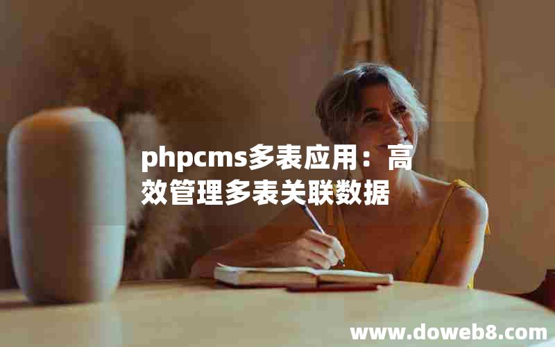 phpcms多表应用：高效管理多表关联数据